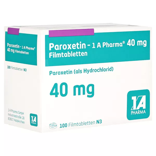 paroxetin 20 mg
